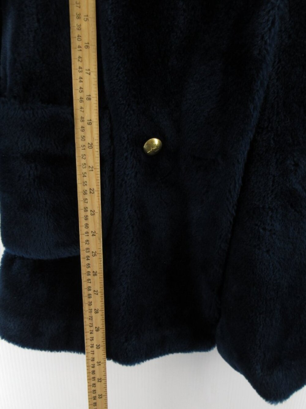 VINTAGE White Stag Jacket Small Teddy Bear Faux Fur Coat 70s USA * - Picture 4 of 14